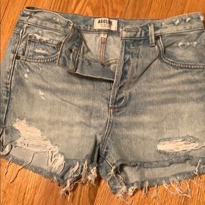 Agolde Jean Shorts